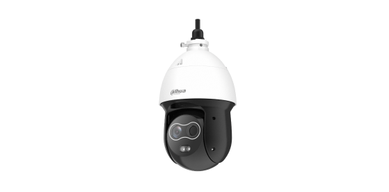 Máy ảnh nhiệt loại đo nhiệt độ đôi mắt 4 inch cầu DH-TPC-SD2241-TB7F8-DW-S2
